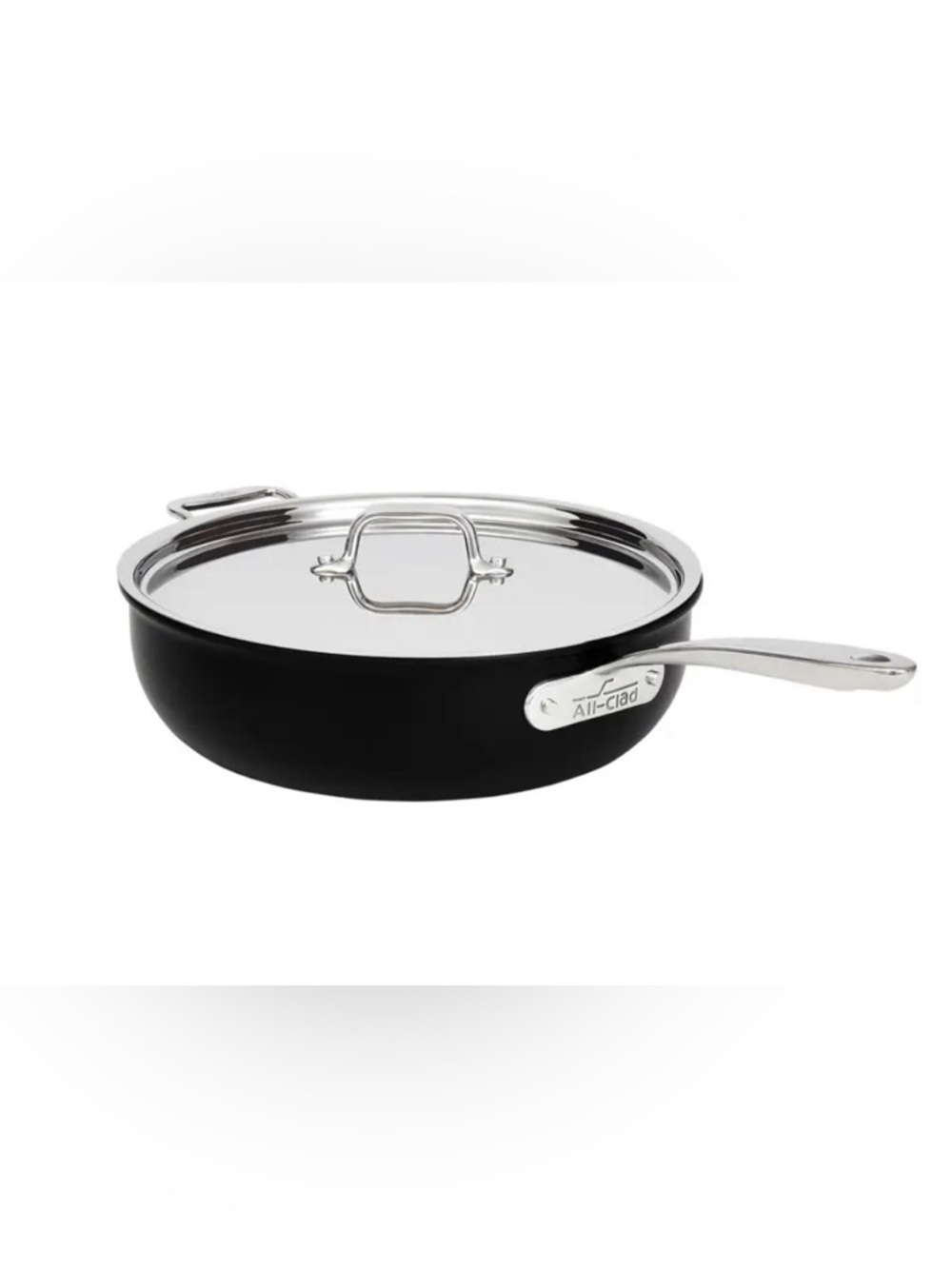 6 quart All Clad NS Pro Non-Stick Essential Pan with lid, brand new